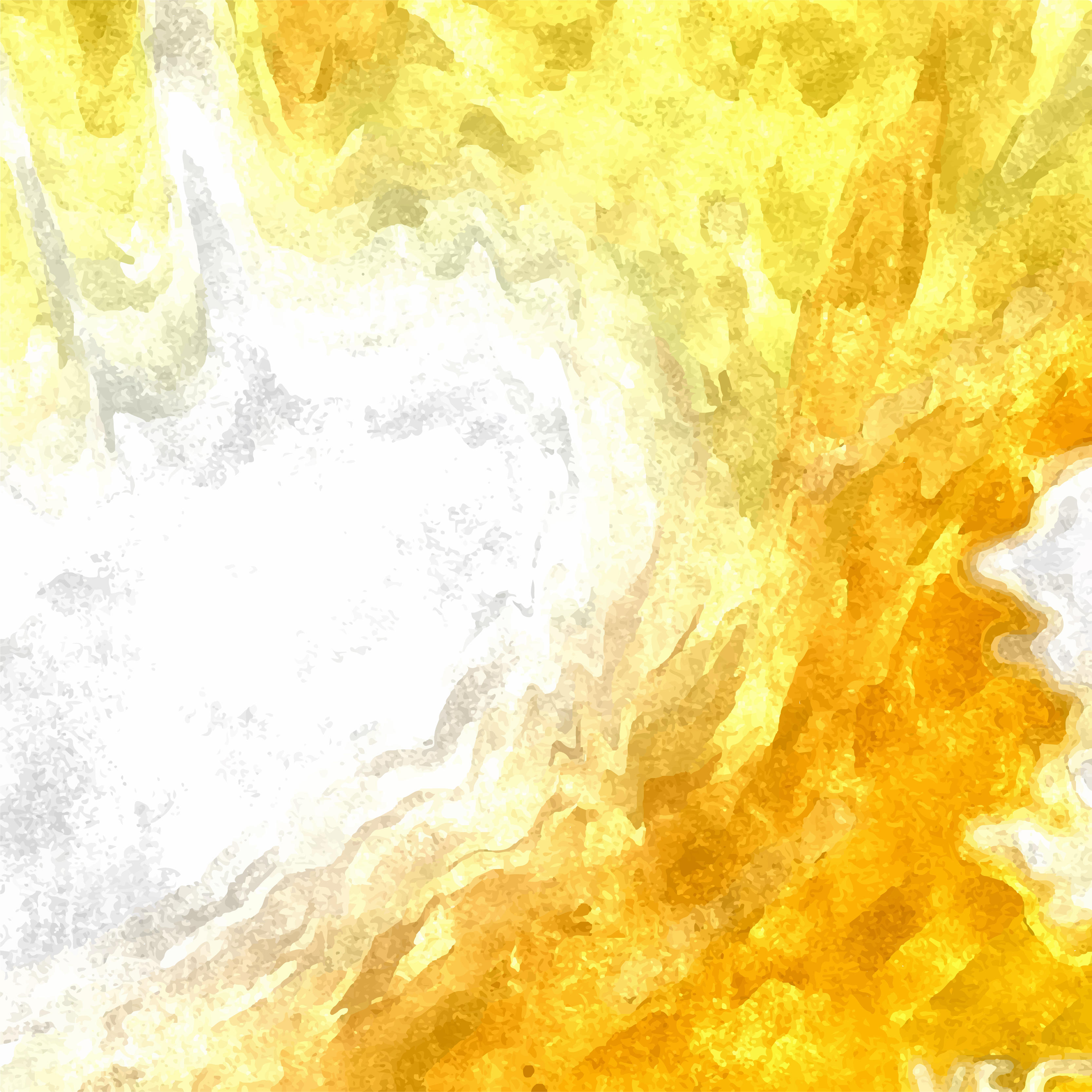 3333x3333 Yellow Orange Watercolor Background 123freevectors - Orange Watercolor