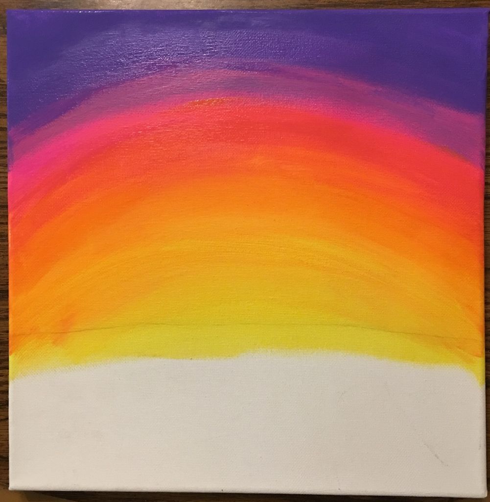 1001x1024 Paint A Mountain Sunset (For Beginners) 10 Steps (With Pictures) - Orange Watercolor Painting
