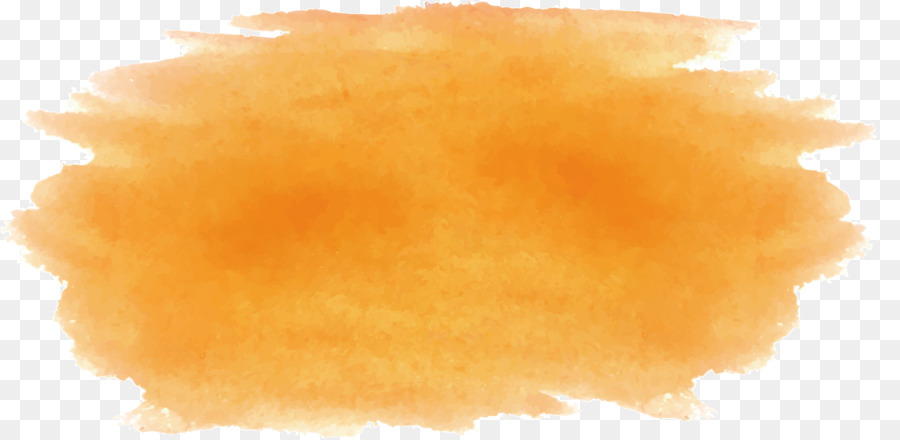 900x440 Watercolor Painting Paintbrush - Orange Watercolor Painting