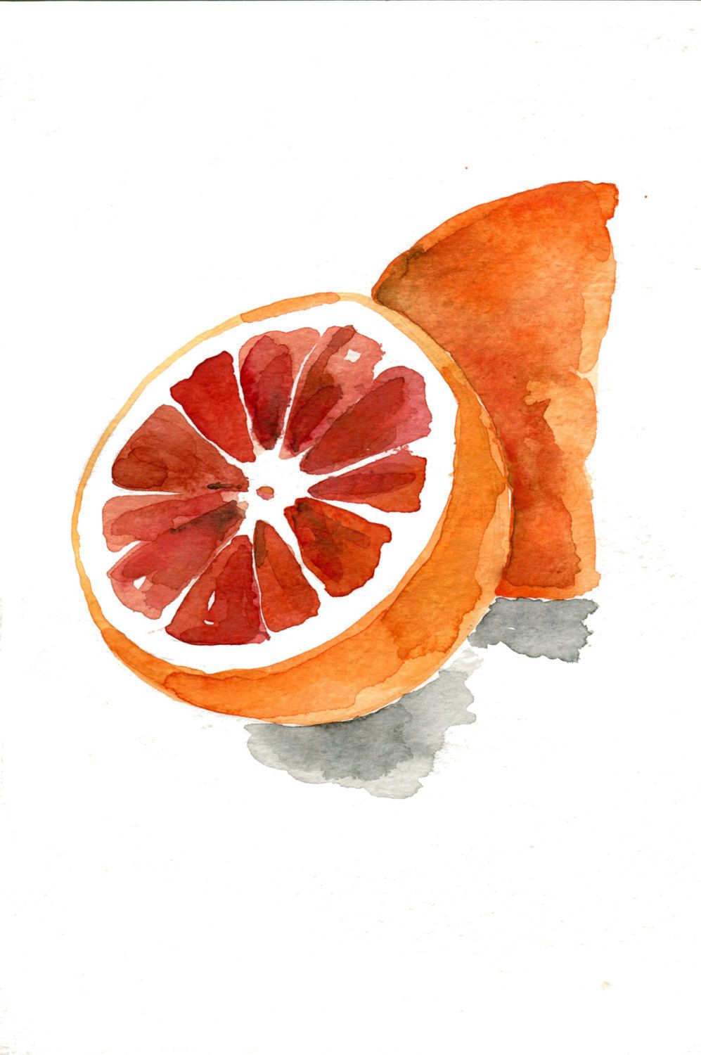 997x1500 Il Fullxfull.479369603 Ac81.jpg Hand Made Acuarela - Orange Watercolor Painting