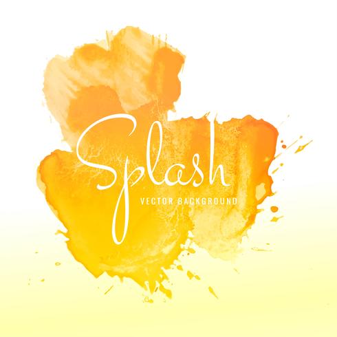 490x490 Abstract Orange Watercolor Splash Design Background - Orange Watercolor Splash