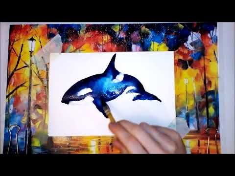 480x360 Orca (Watercolour) By Tarso - Orca Watercolor