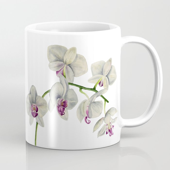 700x700 Orchid Watercolor Painting Coffee Mug By Namibear Society6 - Orchid Watercolor