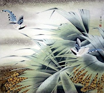 355x317 Buy Birds Ampamp Flowers - Oriental Watercolor