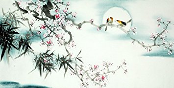 355x180 Buy Plum Blossom - Oriental Watercolor