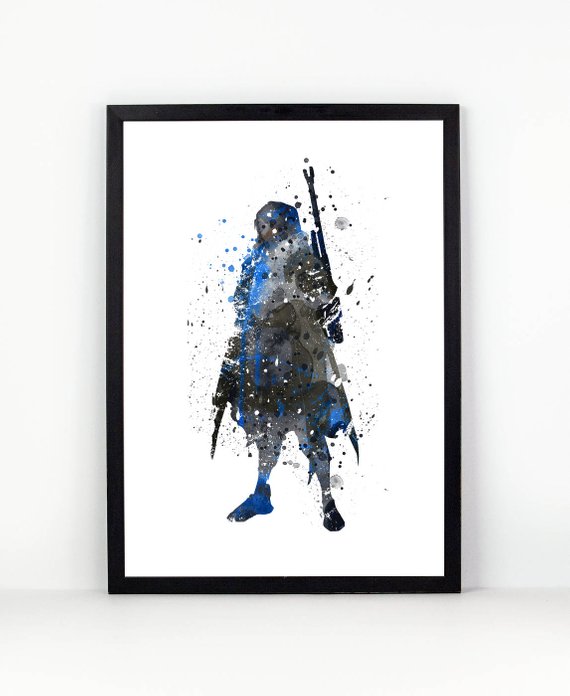 570x696 Ana Ana Art Overwatch Overwatch Print Overwatch Watercolor Etsy - Overwatch Watercolor