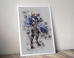 236x187 The 7 Best Overwatch Images Art Posters, Overwatch - Overwatch Watercolor