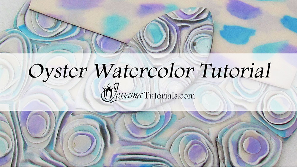 1000x564 Polymer Clay Oyster Watercolor Tutorial - Oyster Watercolor