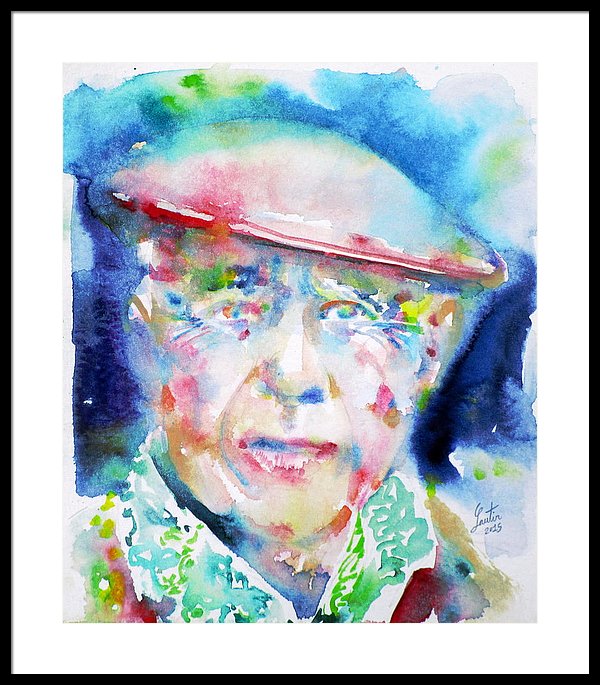 600x685 Pablo Picasso - Pablo Picasso Watercolor