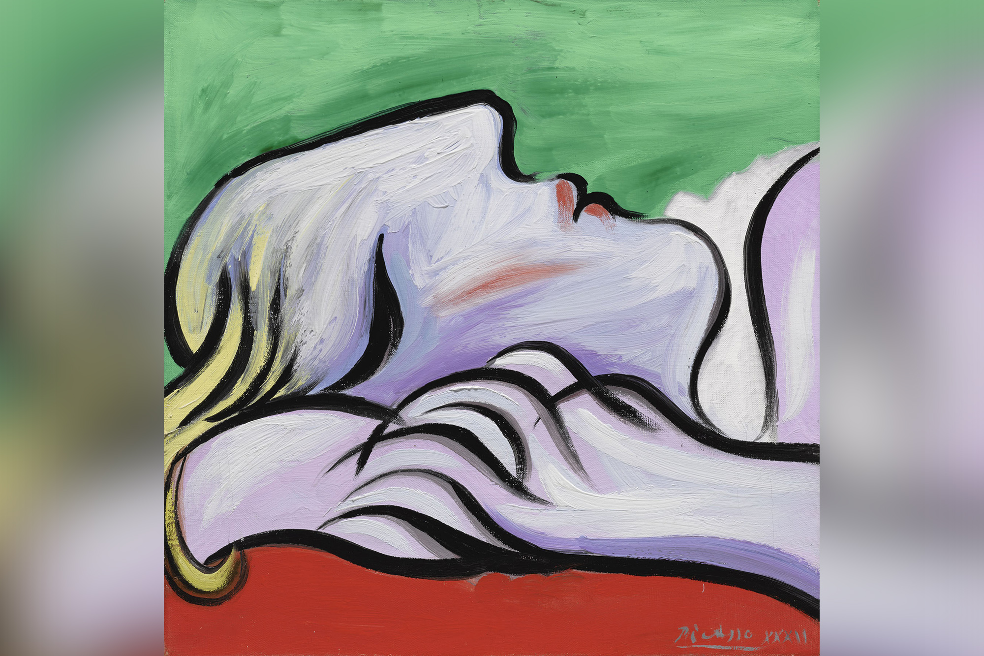 2000x1333 Wife Got Prized Picasso Painting In Divorce, Hangs Fake Version Anyway - Pablo Picasso Watercolor