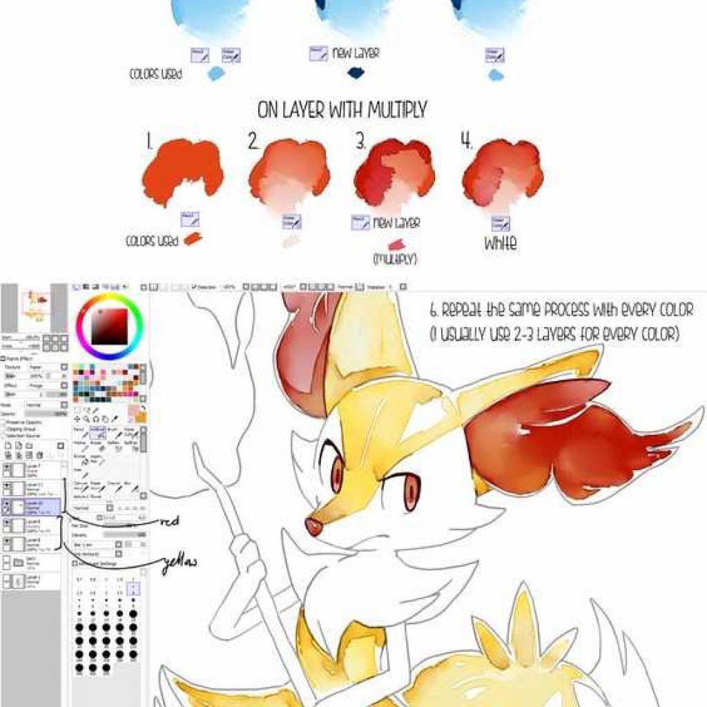 default brushes and textures paint tool sai