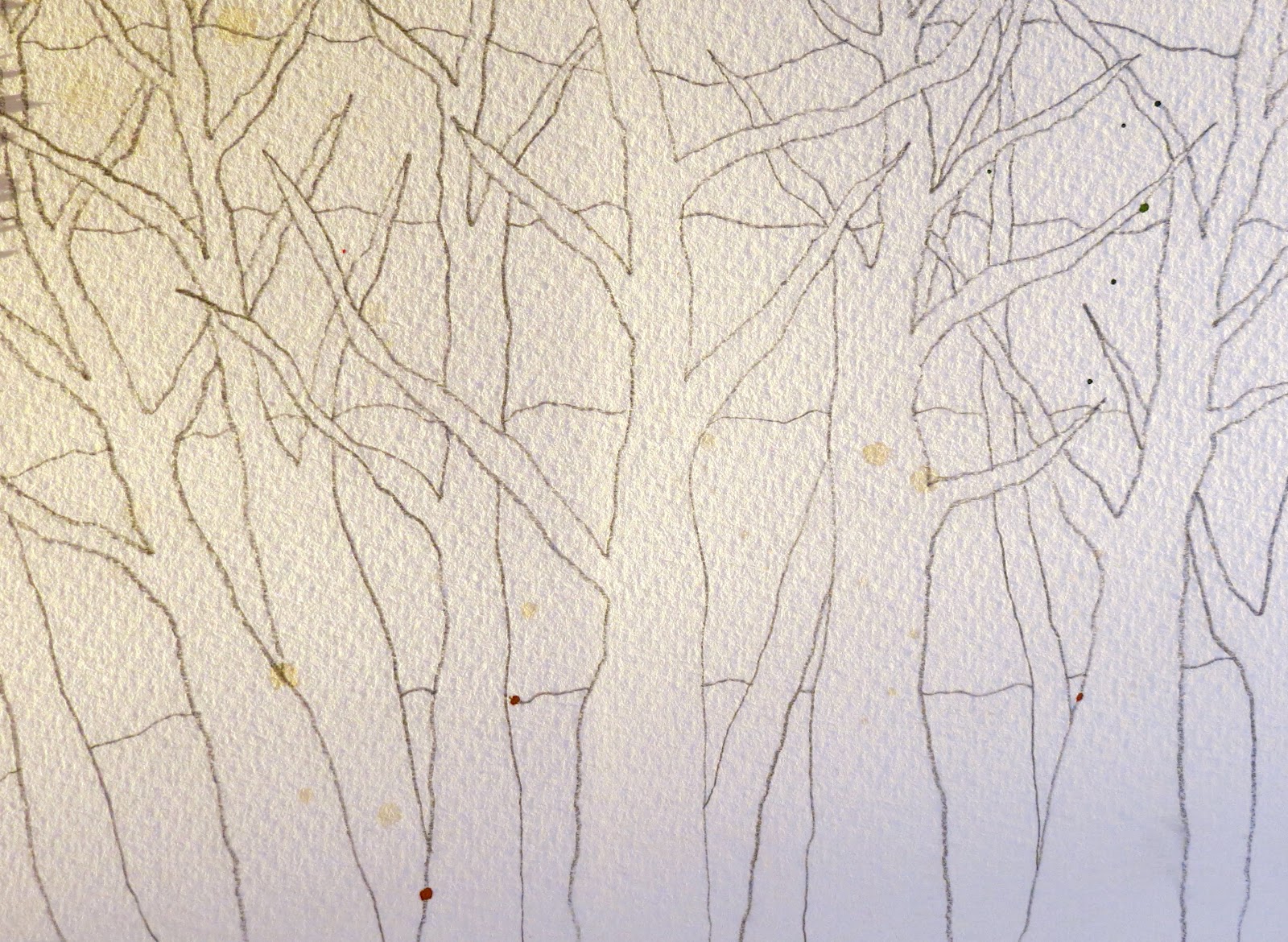 1600x1170 The Painted Prism 5 Watercolor Techniques For Trees - Painting Background Trees In Watercolor