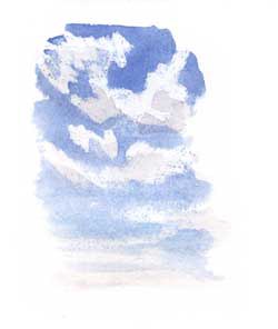 250x296 How To Paint Skies With Watercolor I - Painting Clouds In Watercolor