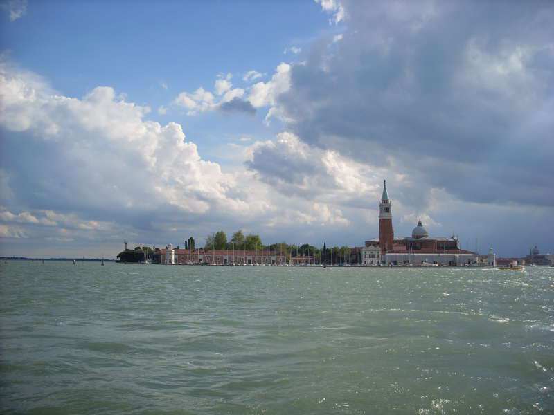 800x600 Watercolor Painting Venice Storm Clouds - Painting Clouds In Watercolor