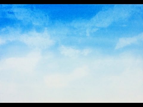 480x360 Easy Clouds - Painting Clouds In Watercolor