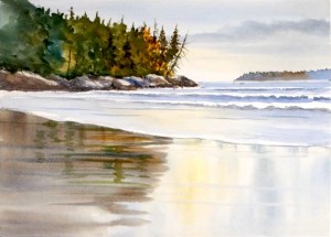 300x215 Watercolor Art How To Paint Water And Waves - Painting Ocean Waves In Watercolor