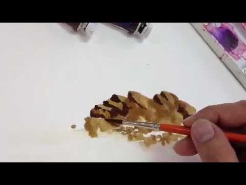 480x360 How To Paint Rock In Watercolor - Painting Rocks In Watercolor