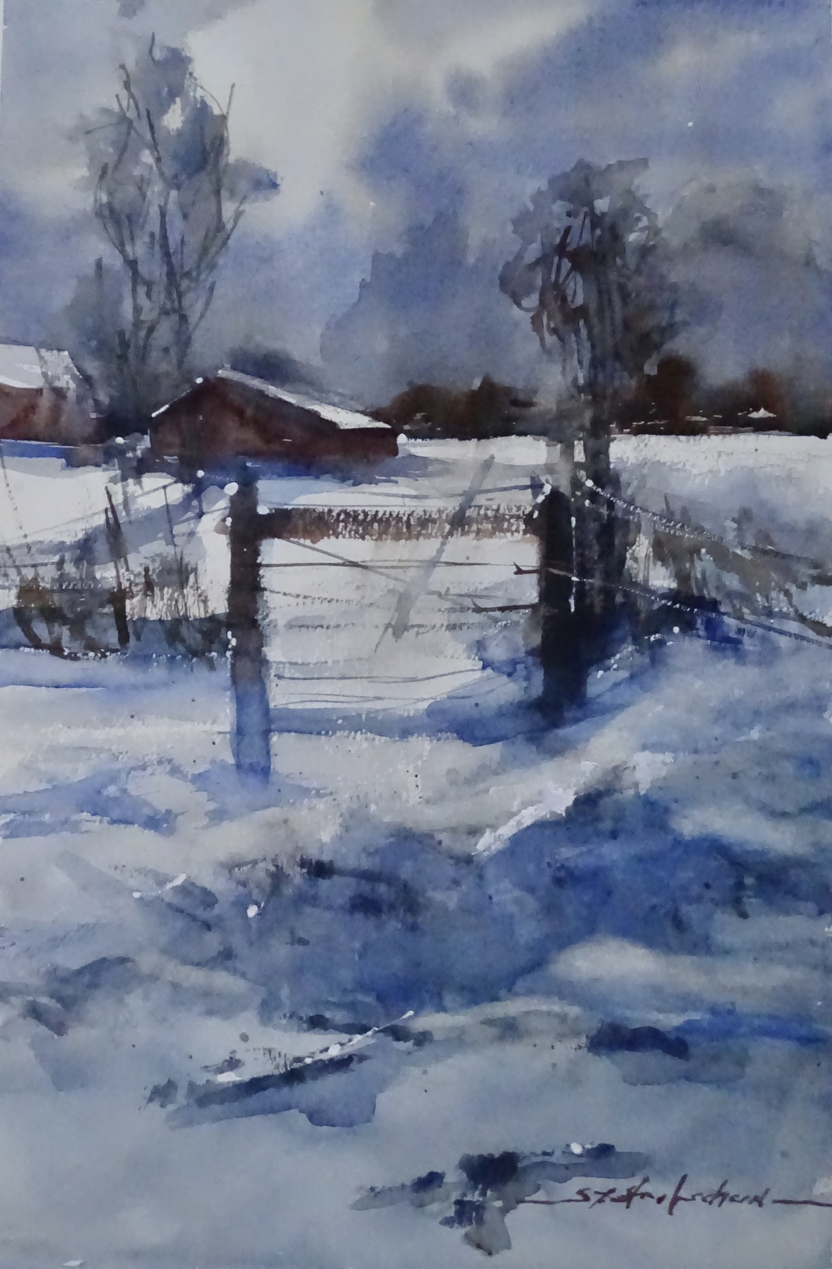2742x4181 Six Secrets To Better Snow Scenes - Painting Snow In Watercolor