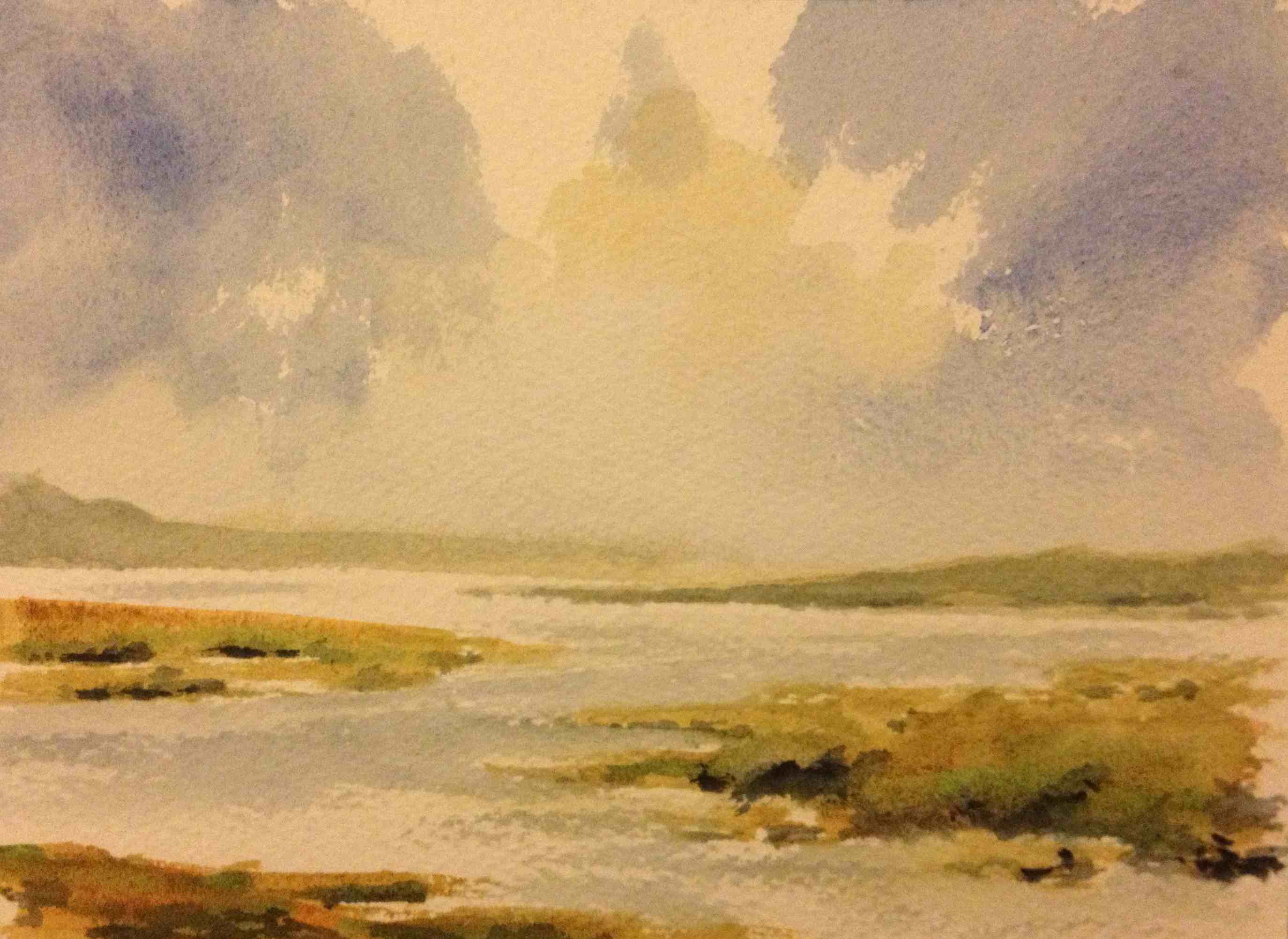 Painting Stormy Skies Watercolor at Explore