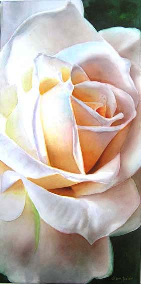 281x567 Mixing Colours Paint White - Painting White Flowers In Watercolor