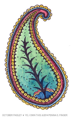 300x480 Paisley Or Nearly - Paisley Watercolor