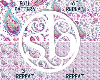 340x270 Paisley Watercolor Etsy - Paisley Watercolor