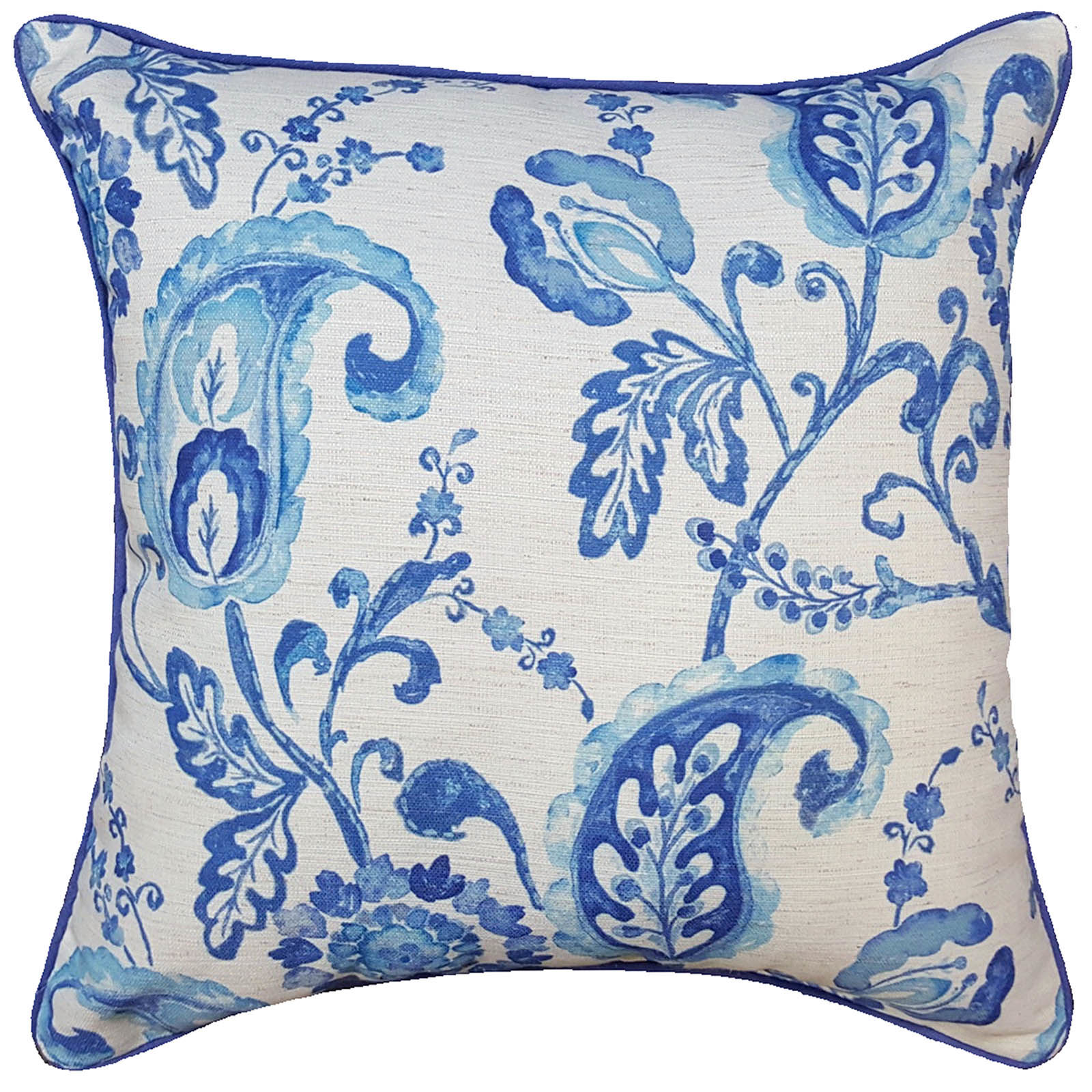 1600x1600 Watercolor Paisley Indigo 18 At Home - Paisley Watercolor