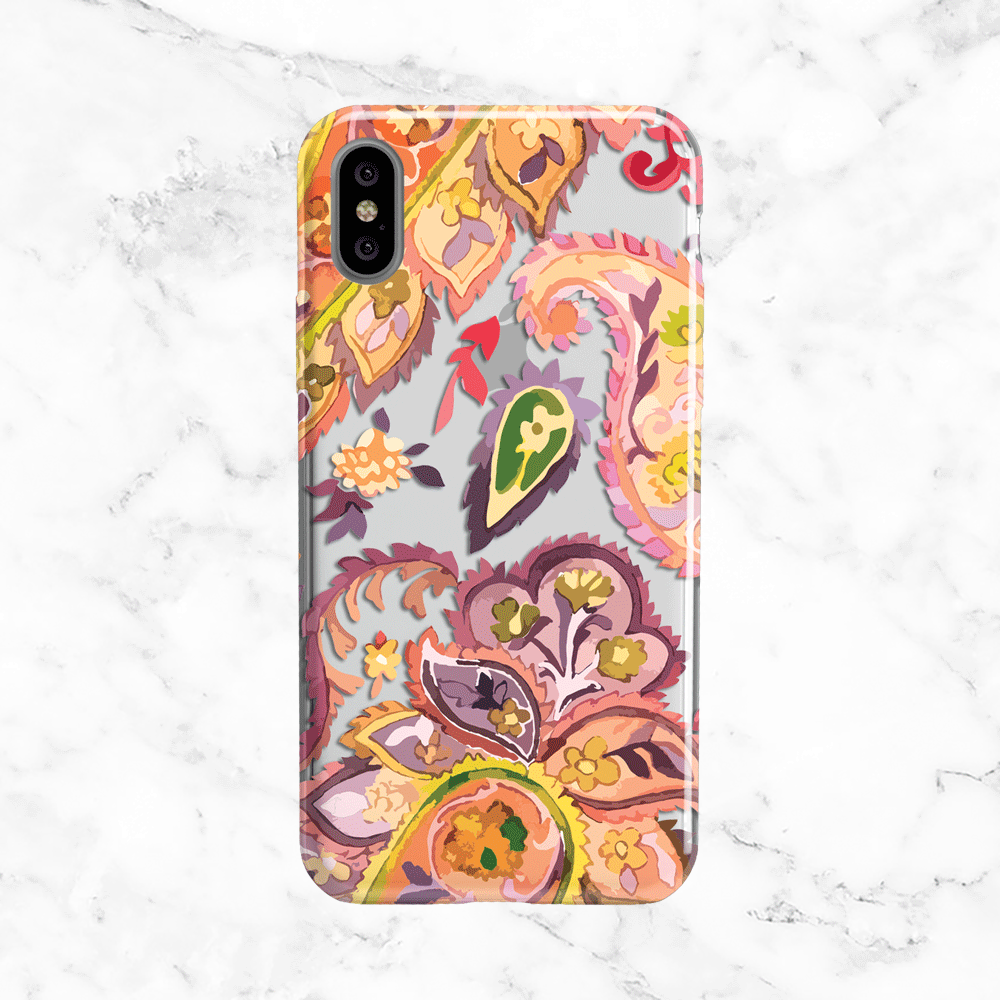 1000x1000 Boho Floral Paisley Watercolor - Paisley Watercolor