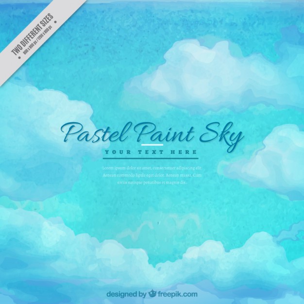 626x626 Download Vector - Pastel Watercolor Background
