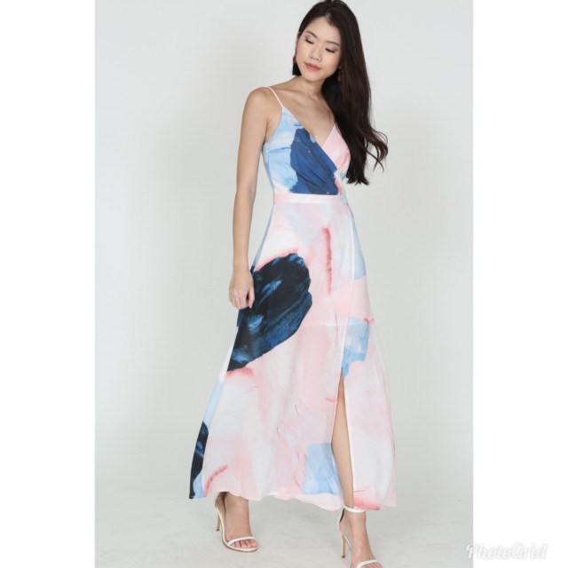 Pastel Watercolor Dress at PaintingValley.com | Explore collection of ...