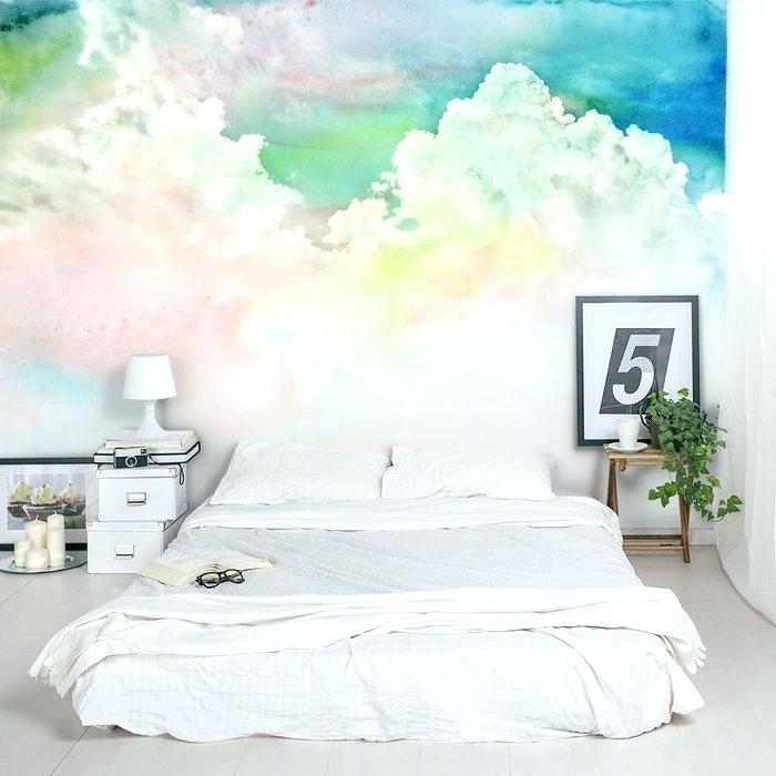 700x700 Watercolor Wall Mural Pastel Watercolor Canvas 8 X 3 Piece Wall - Pastel Watercolor Wallpaper