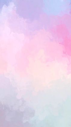 236x420 Free Wallpaper Hello Watercolor! Pretty Things - Pastel Watercolor Wallpaper