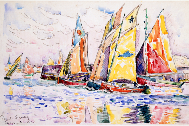 660x440 Last Days To See Paul Signac Exhibit - Paul Signac Watercolors