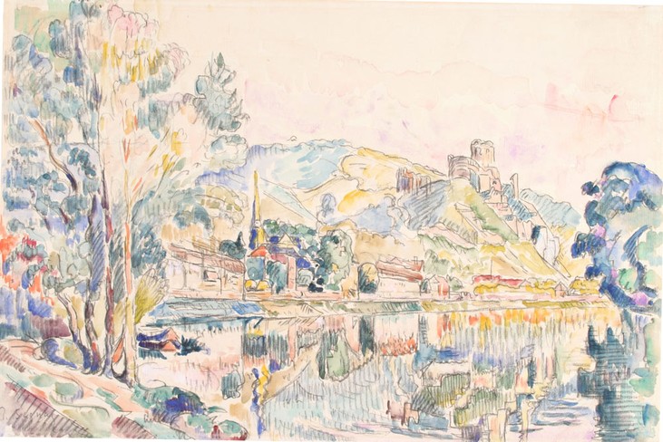 731x488 Norton Museum Of Art Watercolors From The Collection - Paul Signac Watercolors