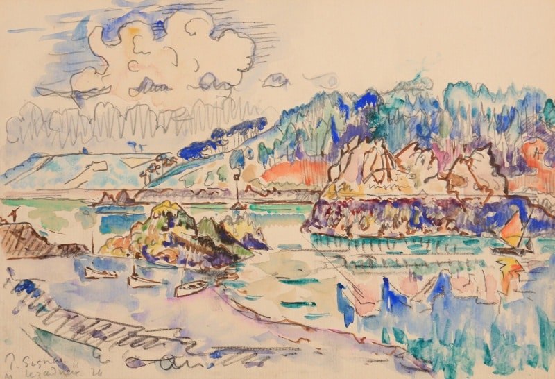 800x546 Paul Signac (1863 1935) - Paul Signac Watercolors