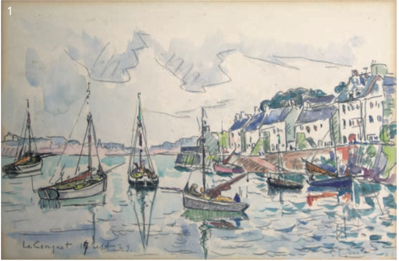 800x524 Paul Signac - Paul Signac Watercolors