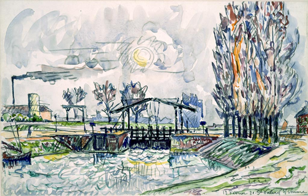 1023x650 Paul Signac - Paul Signac Watercolors