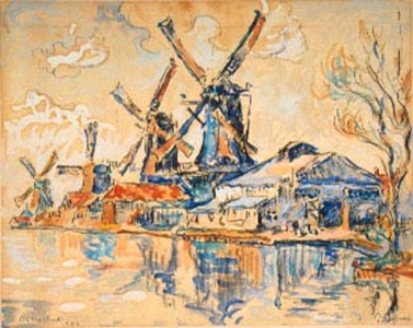 377x300 Paul Signac Watercolors And Drawings - Paul Signac Watercolors