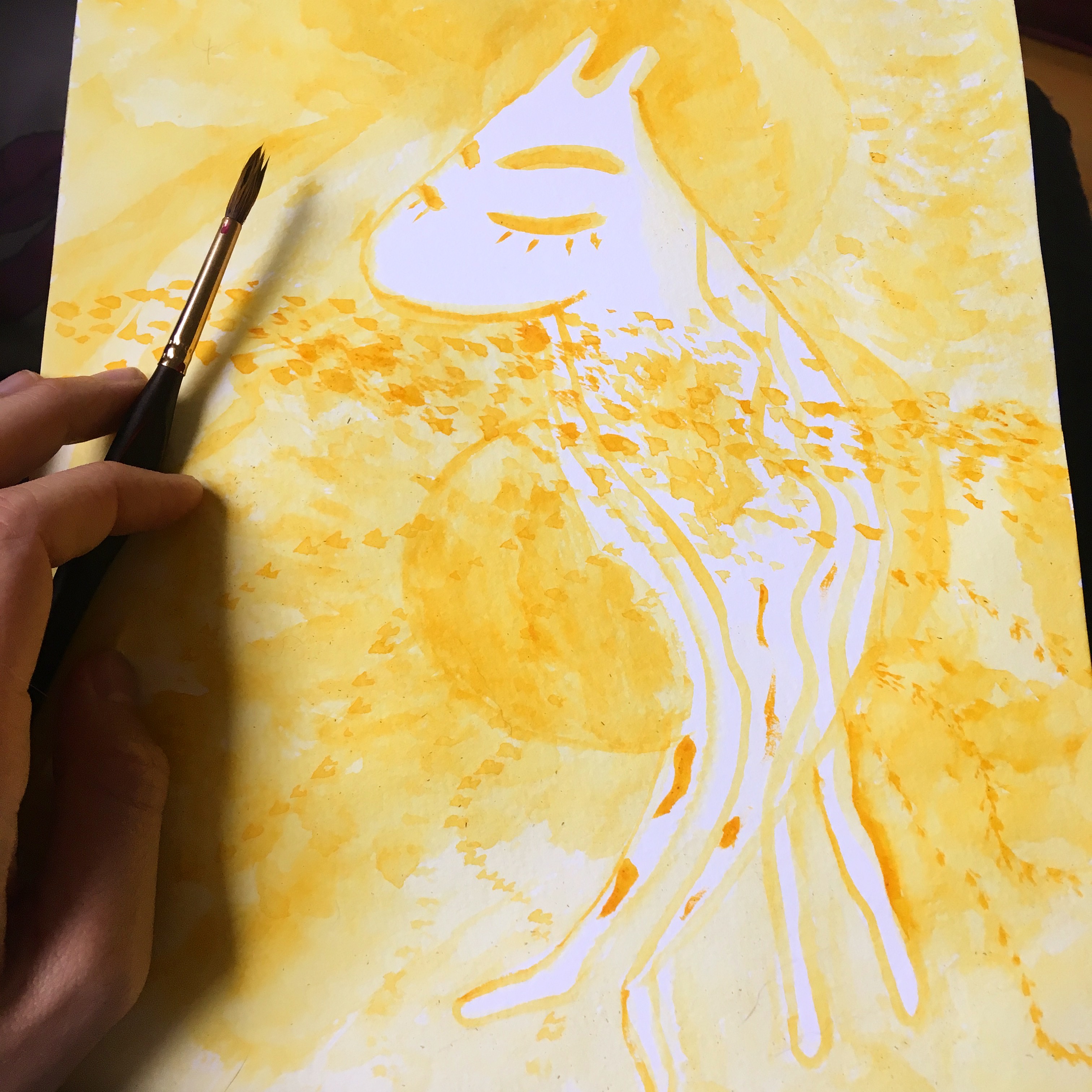 3024x3024 Anna Charlotte Film Amp Illustration Peace Watercolor - Peace Watercolor