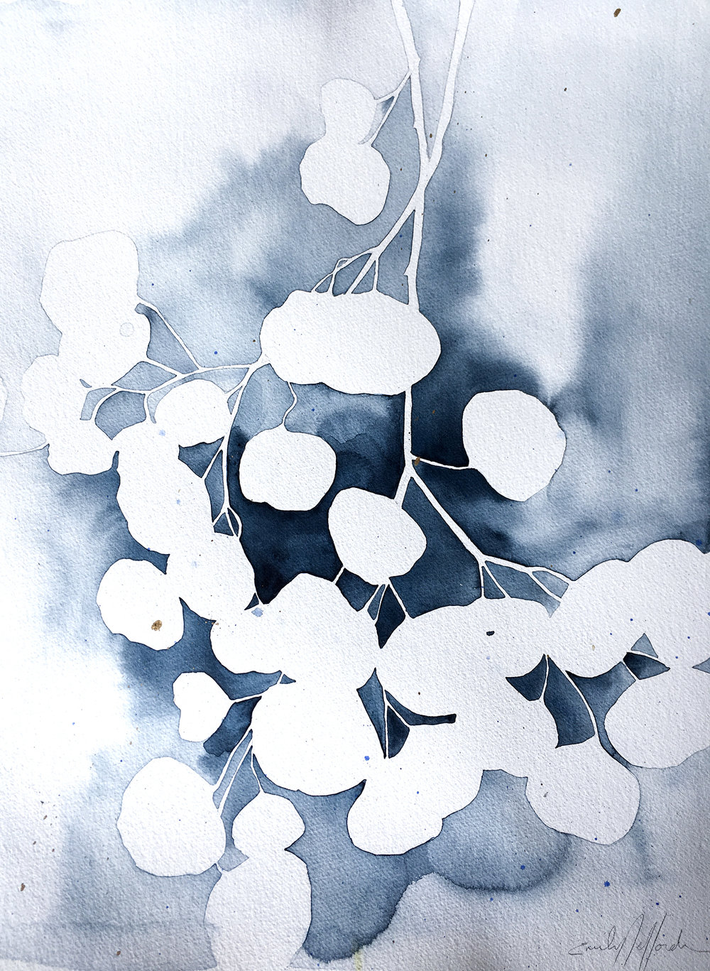 1000x1367 Watercolor Emily Jeffords - Peace Watercolor