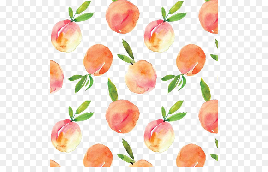 900x580 Peach Watercolor Painting Drawing - Peach Watercolor