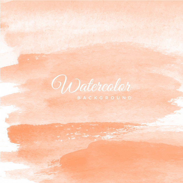 626x626 Soft Peach Watercolor Background Vector Premium Download - Peach Watercolor