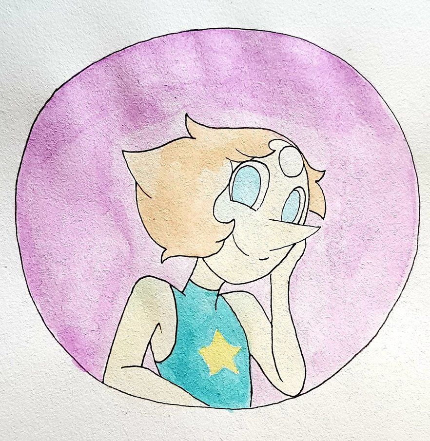 882x905 Watercolor Pearl By Kisaradoesart16 - Pearl Watercolor