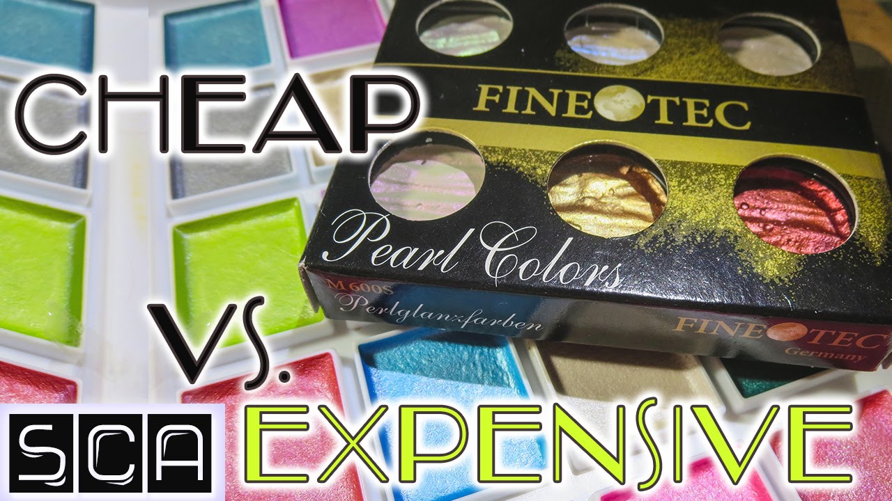 1280x720 Cheap Vs. Expensive Watercolors - Pearl Watercolor