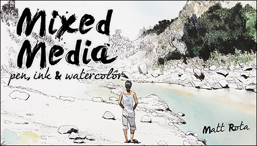 500x284 Learning How To Draw Expressive Lines In Pen, Ink Amp Watercolor - Pen And Ink Drawings With Watercolor