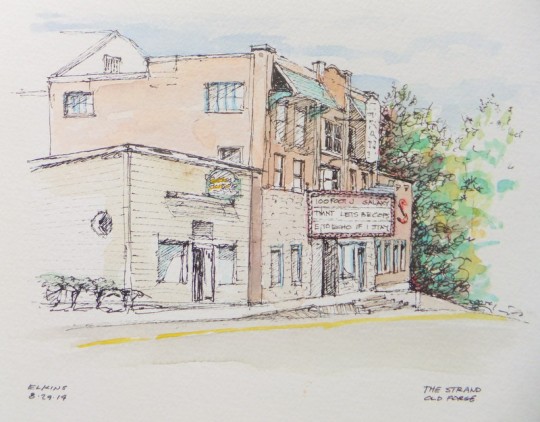 540x422 Travel Sketching Pen, Ink And A Splash Of Watercolor Gt Events - Pen And Ink Drawings With Watercolor