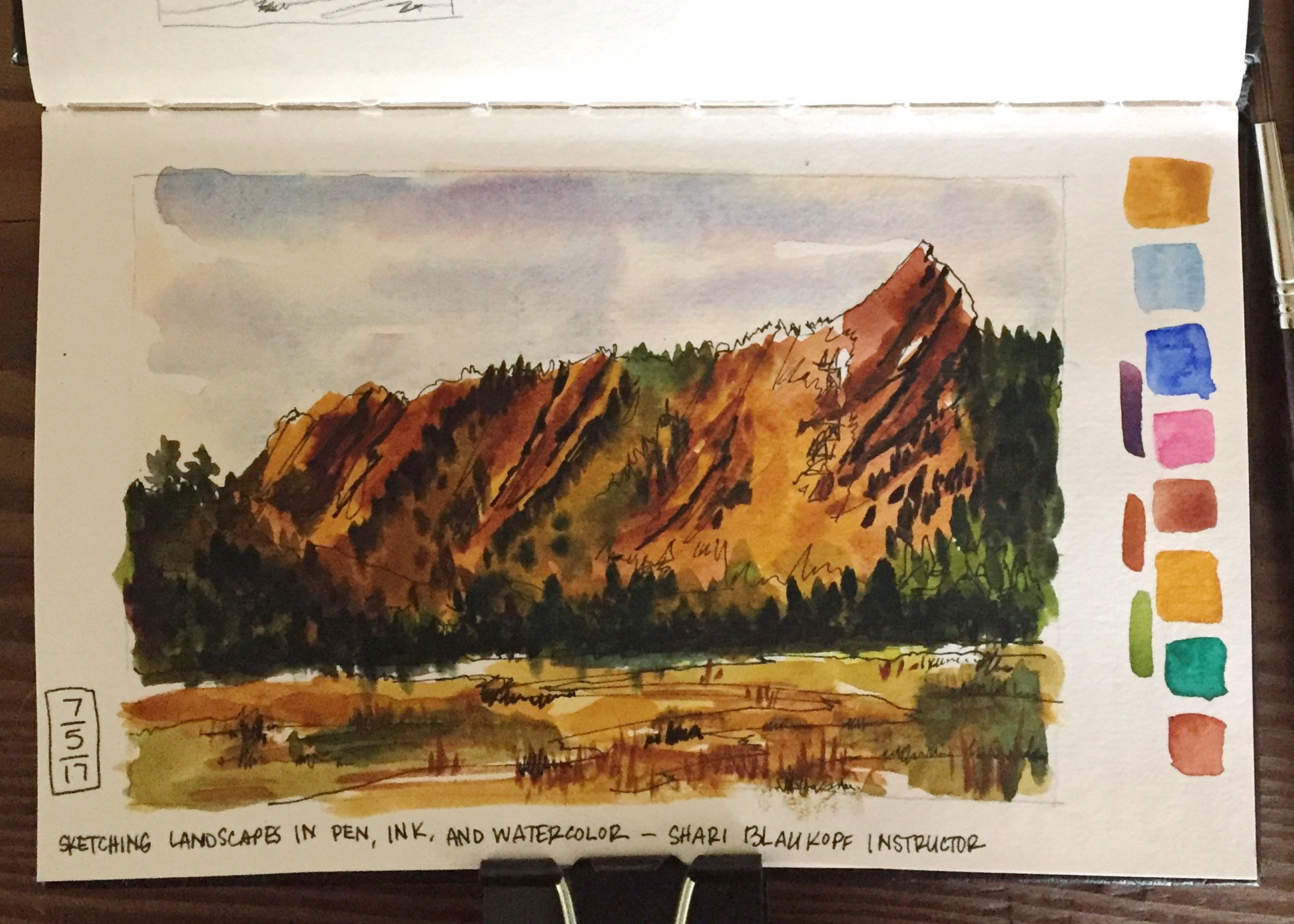 1939x1385 Pen And Ink With Watercolor Wash Amy Lamp - Pen And Ink Watercolor