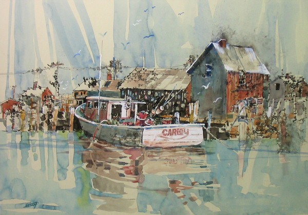 600x419 - Pen And Ink Watercolor Paintings