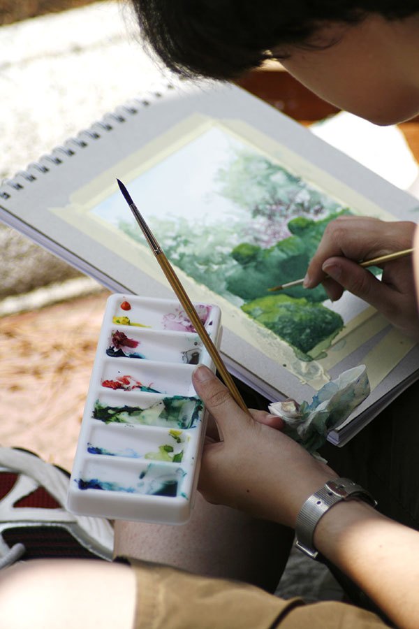 600x900 Illustration Intensive Course Esdip Berlin Coworking Berlin - Pen And Watercolor Illustration