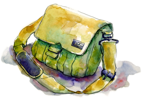 600x415 Illustration Pen Amp Watercolorgouache - Pen And Watercolor Illustration